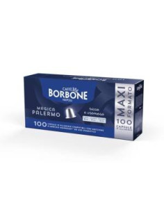 Borbone Capsule Comp.Nespresso Alluminio Palermo 100pz