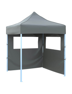 Tenda Party Antracite 200 x 200 x 315 cm Tessuto Oxford