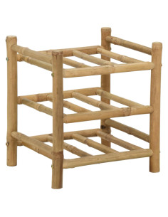 Portabottiglie Naturale 32,5 x 29,5 x 36 cm Bambù