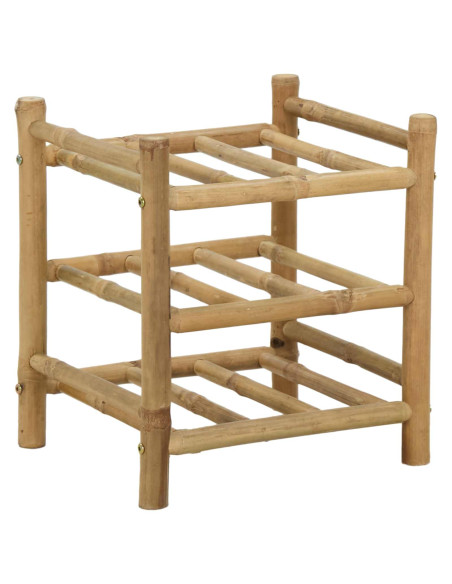 Portabottiglie Naturale 32,5 x 29,5 x 36 cm Bambù