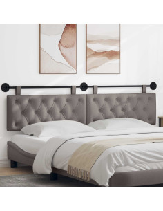 Testata appesa Montaggio a parete Talpa 210 x 55 x 7 cm Tessuto