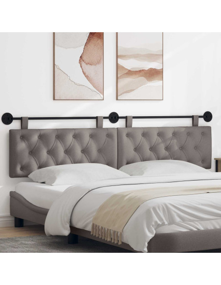 Testata appesa Montaggio a parete Talpa 210 x 55 x 7 cm Tessuto