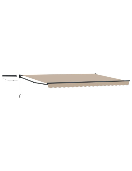 Tettuccio Elettrico Retrattile Beige 5 x 3 m