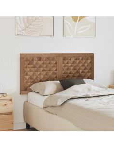 Testiera Naturale 120 cm Legno di teak solido