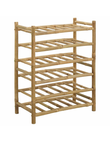 Portabottiglie Naturale 57 x 29,5 x 72 cm Bambù