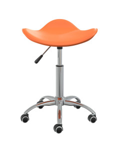 Sedia da Ufficio Arancione in Similpelle