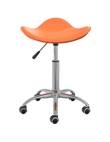 Sedia da Ufficio Arancione in Similpelle