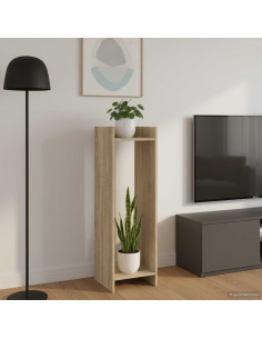 Supporto per piante Rovere Sonoma 30 x 30 x 100 cm