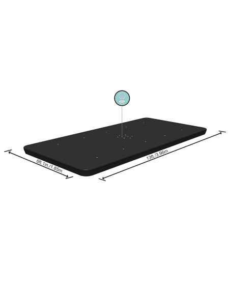 Bestway Copertura per Piscina Flowclear 404x201 cm