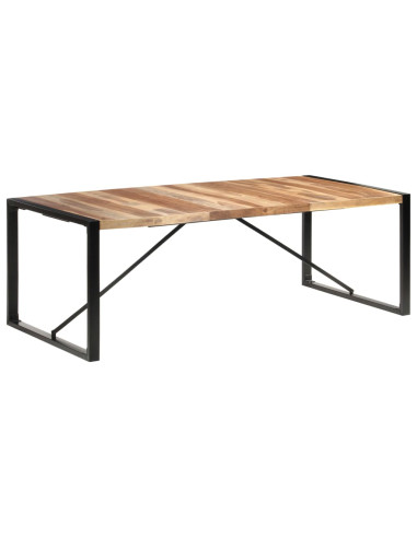 Tavolo da Pranzo 220x100x75 cm in Legno Massello