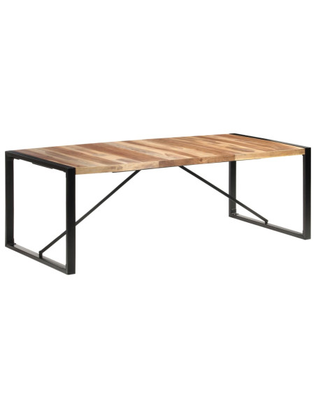 Tavolo da Pranzo 220x100x75 cm in Legno Massello