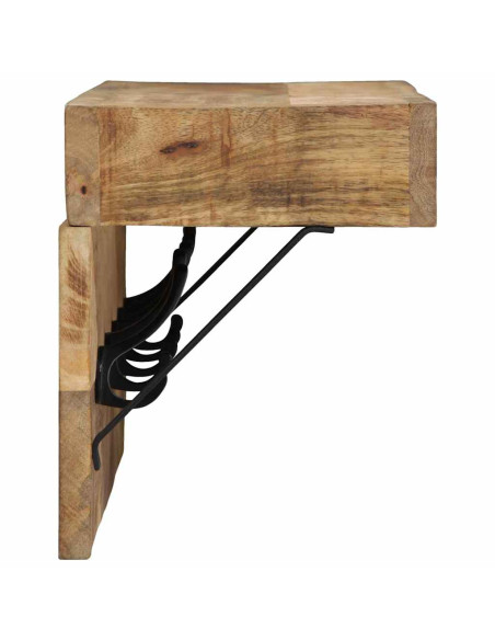 Appendiabiti Marrone 73 x 19 x 23 cm Legno massello di mango