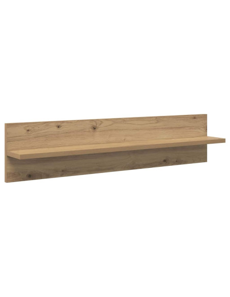 Scaffali da parete 4 pcs Rovere artigianale 80 x 11,5 x 18 cm