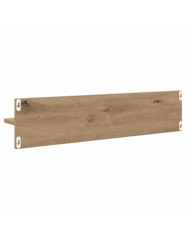 Scaffali da parete 4 pcs Rovere artigianale 80 x 11,5 x 18 cm