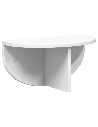 Scaffale da parete 2 pcs Bianco 38 x 19 x 19 cm