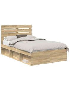 Struttura del letto Sonoma 120 x 200 cm Pino massello 2