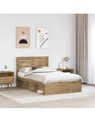 Struttura del letto Rovere Artigianale 120 x 200 cm