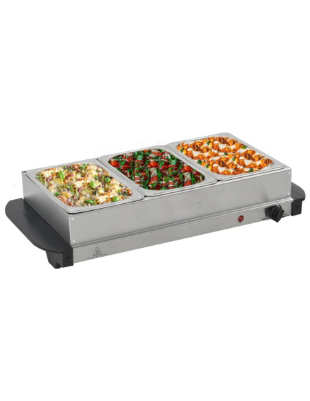 Scaldavivande in Acciaio Inossidabile 200 W 3x1,5 L