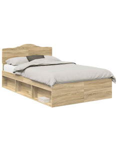 Struttura del letto Sonoma 120 x 200 cm Pino massello 2