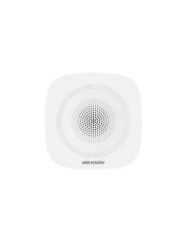 HIKVISION Sirena Interna PER AX PRO Potenza sonora da 90db a 110db Batteria 3 anni - DS-PS1-I-WE