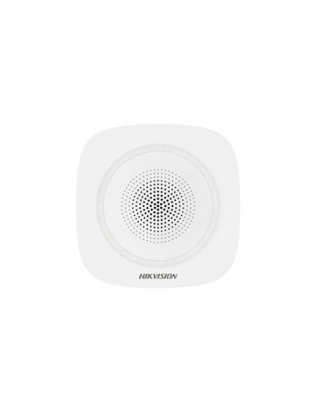 HIKVISION Sirena Interna PER AX PRO Potenza sonora da 90db a 110db Batteria 3 anni - DS-PS1-I-WE