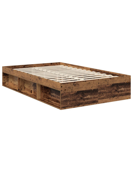 Struttura del letto Legno vecchio 120 x 190 cm Pino massello