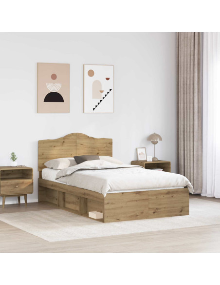 Struttura del letto Rovere Artigianale 120 x 200 cm