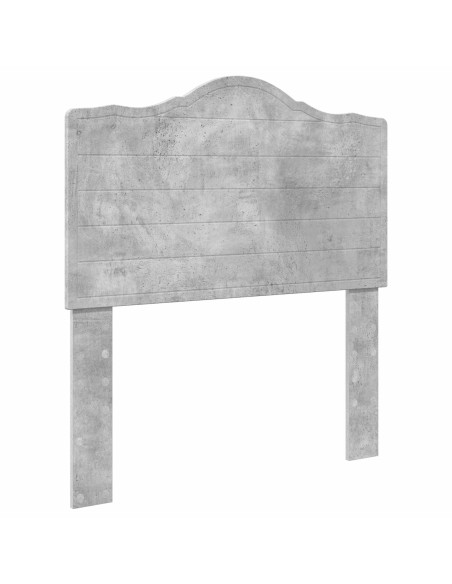 Struttura del letto Grigio Concretè 100 x 200 cm Pino massello