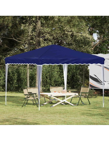 Tenda per feste a pop-up Blu 288 x 288 x 245 cm Tessuto Oxford