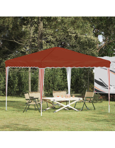 Tenda per feste a pop-up Terracotta 288 x 288 x 245 cm