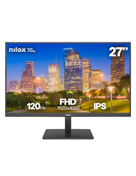 Nilox MONITOR 27 IPS 120 HZ HDMI Y DP Monitor PC 68,6 cm (27") 1920 x 1080 Pixel Full HD LCD Nero