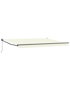 Tenda retrattile manuale Crema 4 x 2 m
