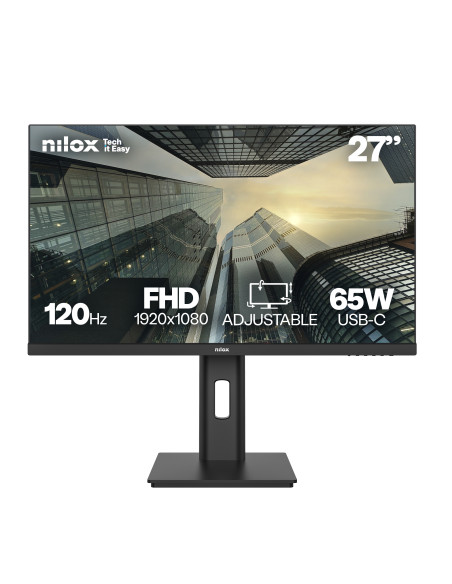 Nilox MONITOR 27 IPS 120 HZ FHD Monitor PC 68,6 cm (27") 1920 x 1080 Pixel Full HD LCD Nero