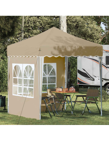 Tenda per feste a pop-up Crema 195 x 195 x 245 cm