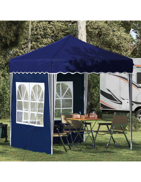 Tenda per feste a pop-up Blu 195 x 195 x 245 cm Tessuto Oxford