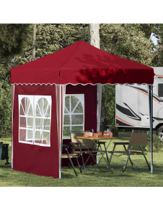 Tenda per feste a pop-up Borgogna 195 x 195 x 245 cm