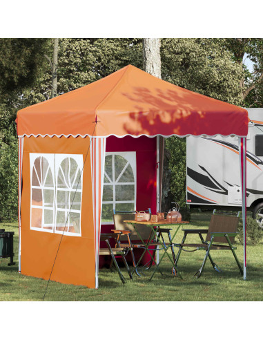 Tenda per feste a pop-up Arancione 195 x 195 x 245 cm