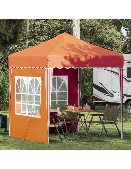 Tenda per feste a pop-up Arancione 195 x 195 x 245 cm
