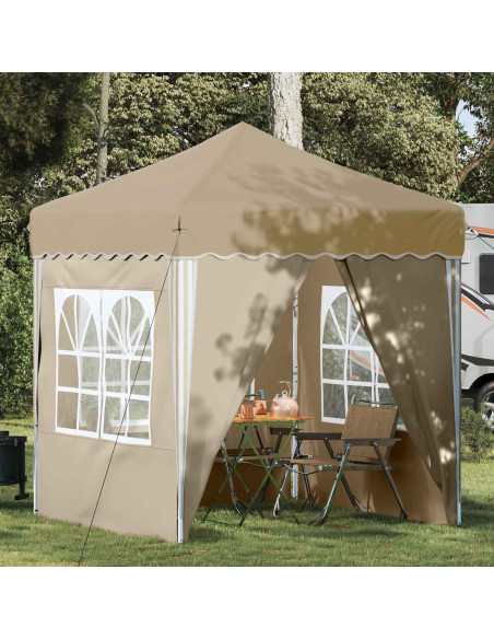Tenda per feste a pop-up Crema 195 x 195 x 245 cm