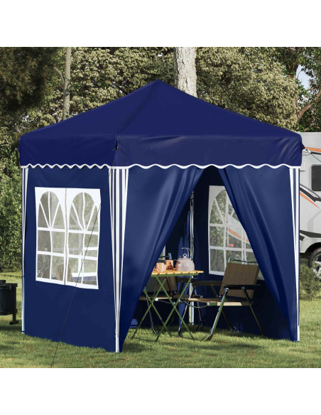 Tenda per feste a pop-up Blu 195 x 195 x 245 cm Tessuto Oxford