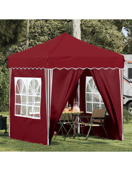 Tenda per feste a pop-up Borgogna 195 x 195 x 245 cm