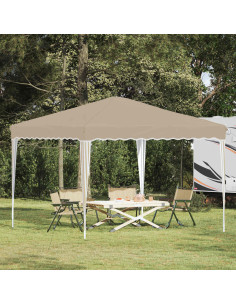 Tenda per feste a pop-up Crema 288 x 288 x 245 cm