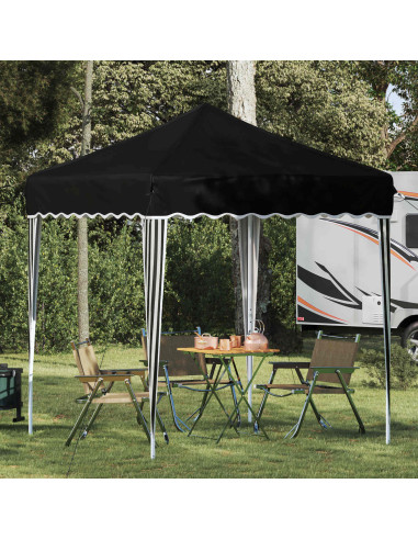 Tenda per feste a pop-up Nero 195 x 195 x 245 cm Tessuto Oxford