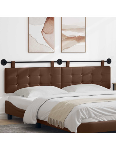 Testata appesa Montaggio a parete Pelle Sintetica