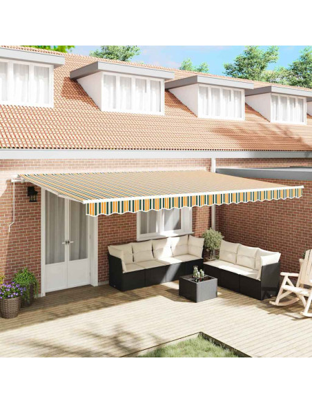 Tenda Retrattile Multicolore 500 × 300 cm