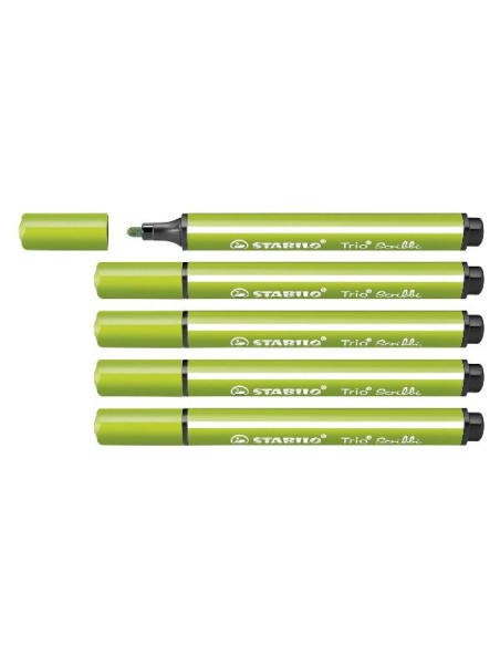 CF5 STABILO TRIO SCRIBBI VERDE CH