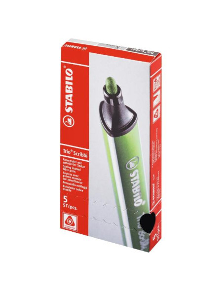 CF5 STABILO TRIO SCRIBBI VERDE CH