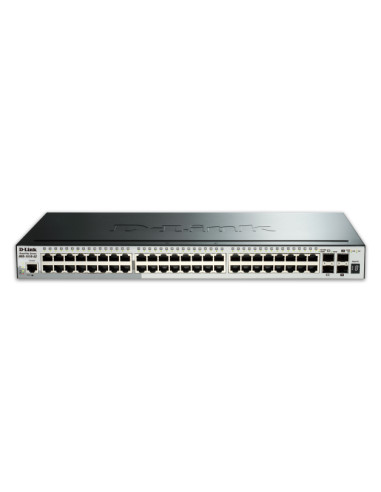D-Link DGS-1510-52X switch di rete Gestito L3 Gigabit Ethernet (10/100/1000) 1U Nero
