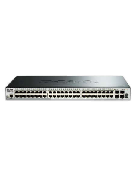 D-Link DGS-1510-52X switch di rete Gestito L3 Gigabit Ethernet (10/100/1000) 1U Nero