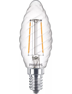 Philips Lampadina candela trasparente a filamento 25 W ST35 E14 2